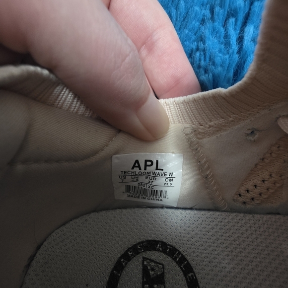 APL Techloom Wave Women's Athletic Shoes Size 7 Light Pink And BL/Navy Leopard - Picture 10 of 10